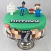 Minecraft Characters Cake (D,V)